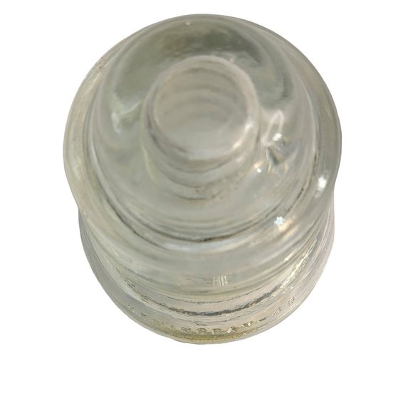 Hemingway No 45 Clear Glass Insulator Made In USA 43-50 - Picture 7 of 8